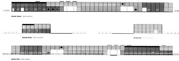 Virginia Duran Blog- Architecturally Amazing Wineries- Dominus Winery by Herzog & de Meuron- Elevation