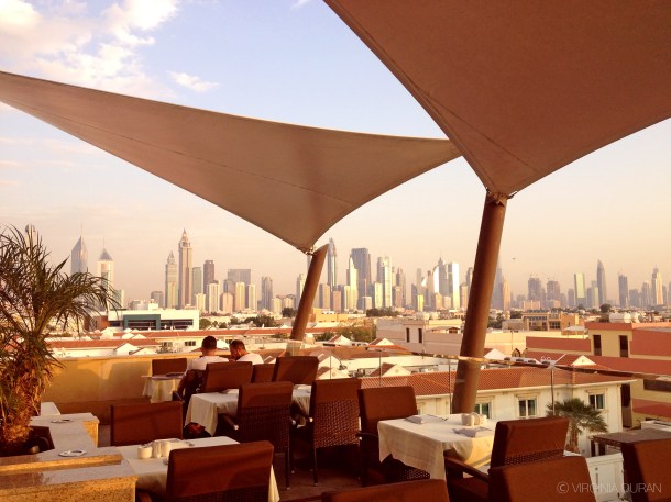 Virginia Duran Blog- 10 Sites To Take The Best Skyline Pictures in Dubai- Turkish Village Restaurant