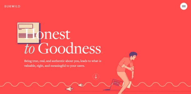 Virginia Duran Blog- 12 Beautiful Websites With Video Backgrounds- BUKWILD