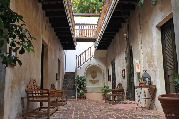 Virginia Duran Blog- San Juan Puerto Rico Architecture-Hotel Villa Herencia Patio